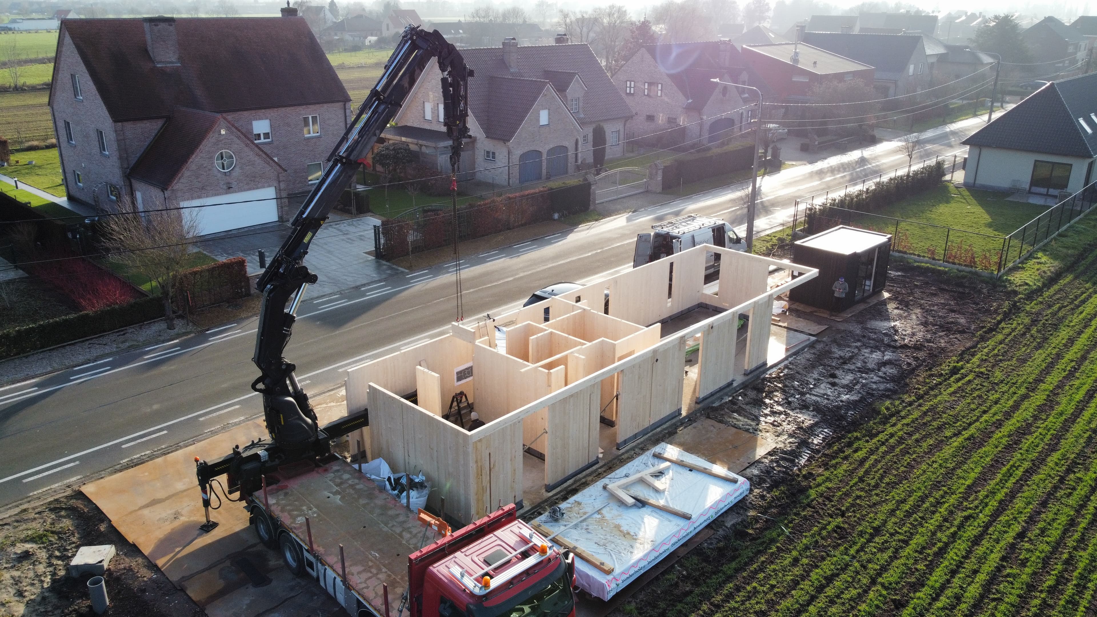 CLT bouw